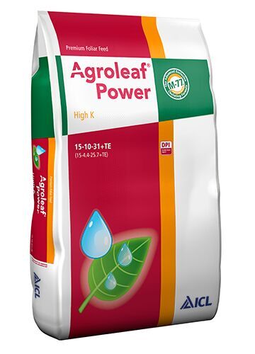 new AGROLEAF 15-10-31+TE potasowy 15KG plant growth promoter