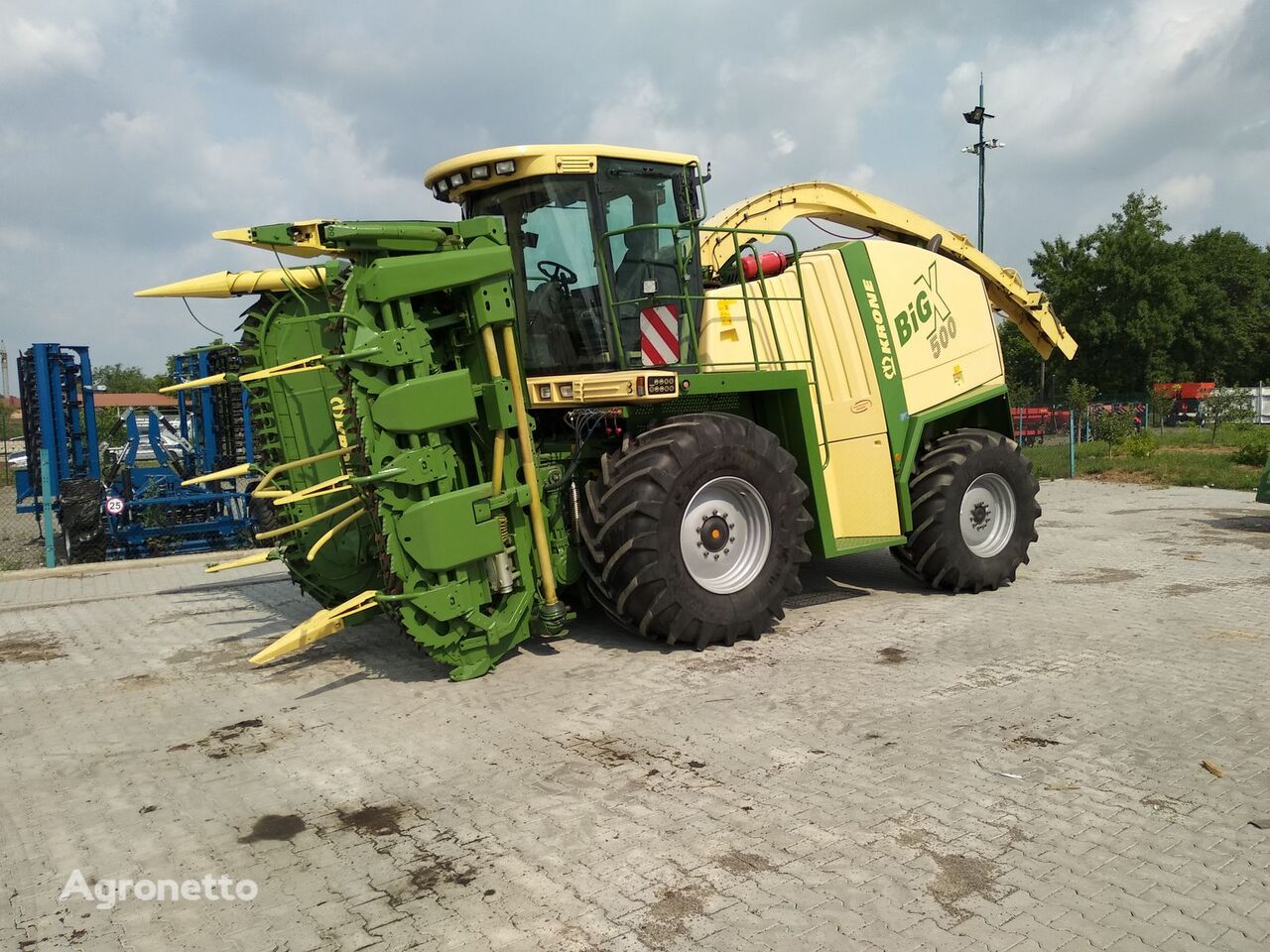 Krone Big X 500 forage harvester