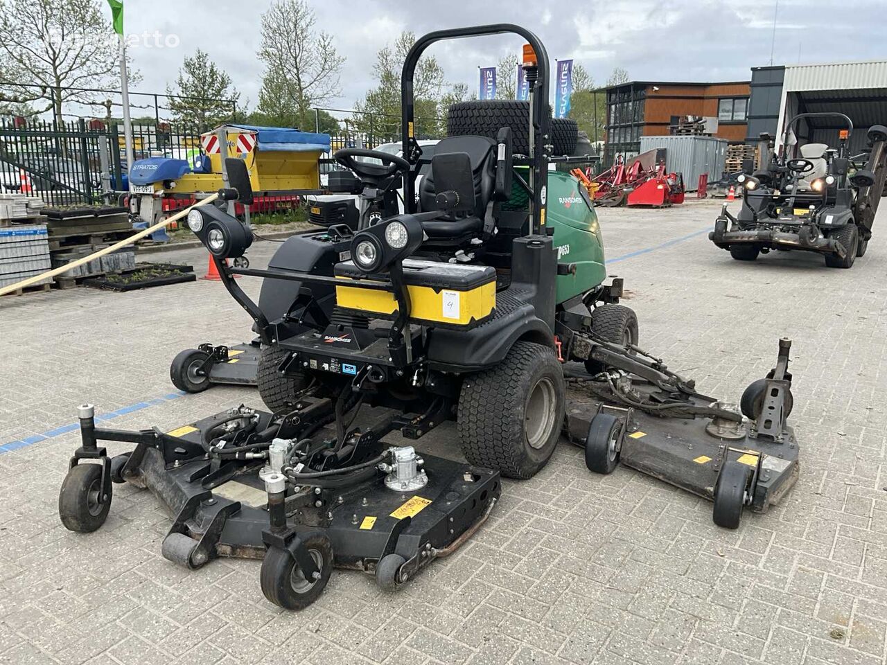 2019 Ransomes MP653 Stage 5 Zitmaaier lawn tractor