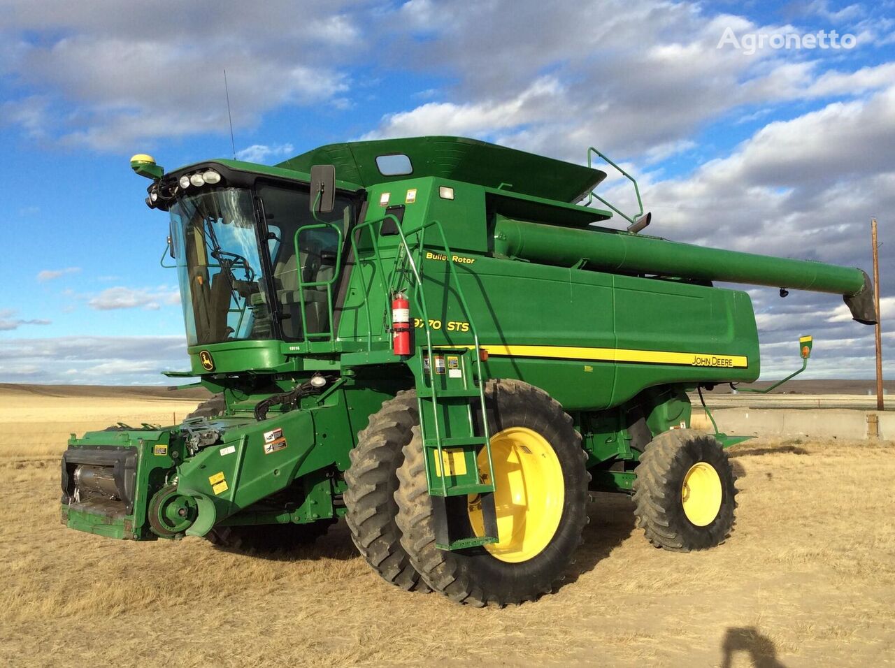 John Deere 9770 STS privezen z USA  grain harvester