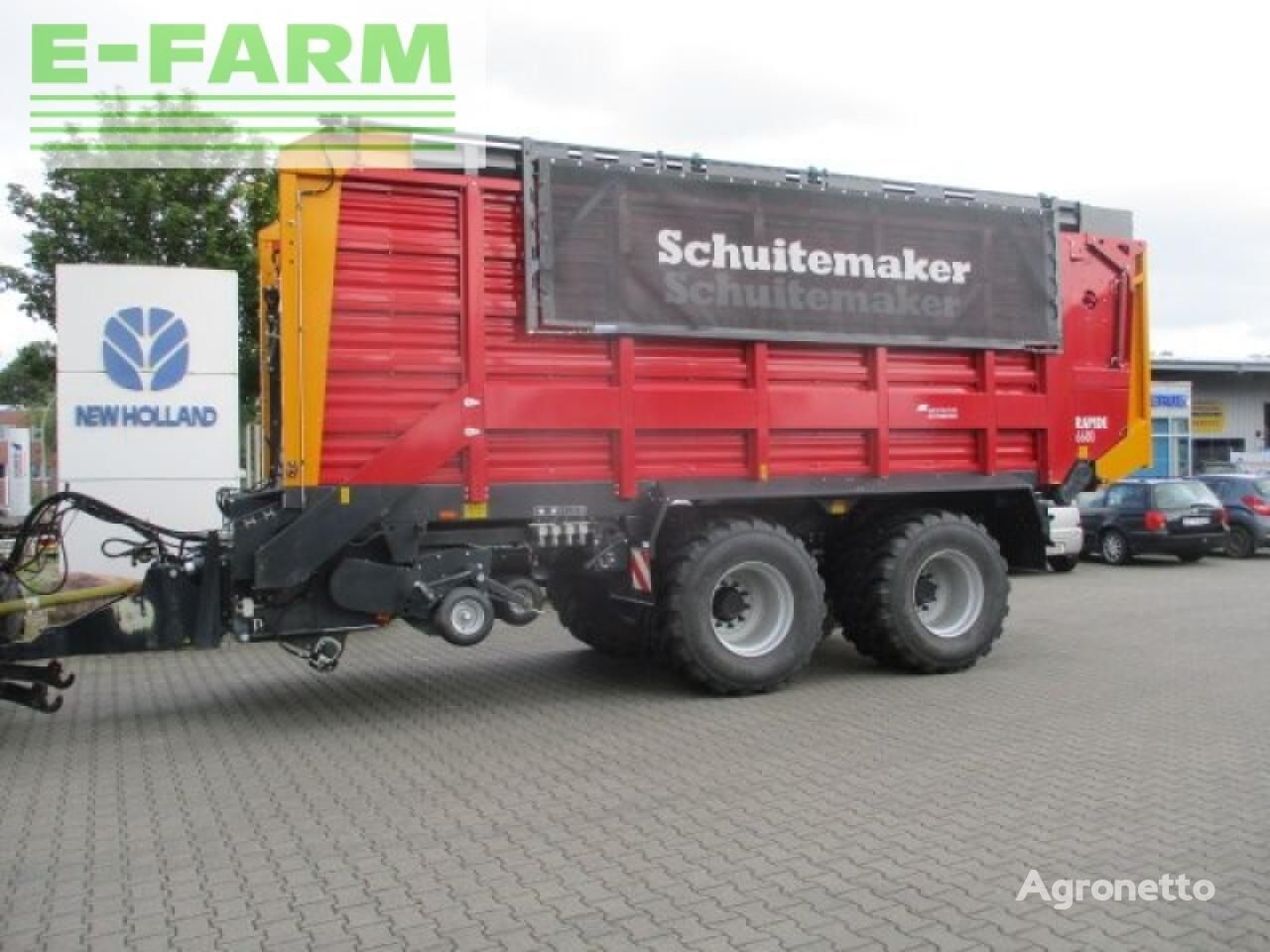 Schuitemaker rapide 6600 w self-loading wagon