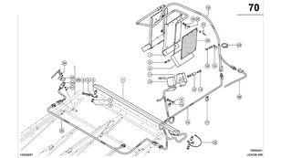 0000118080 sensor for Claas Lexion 600  grain harvester