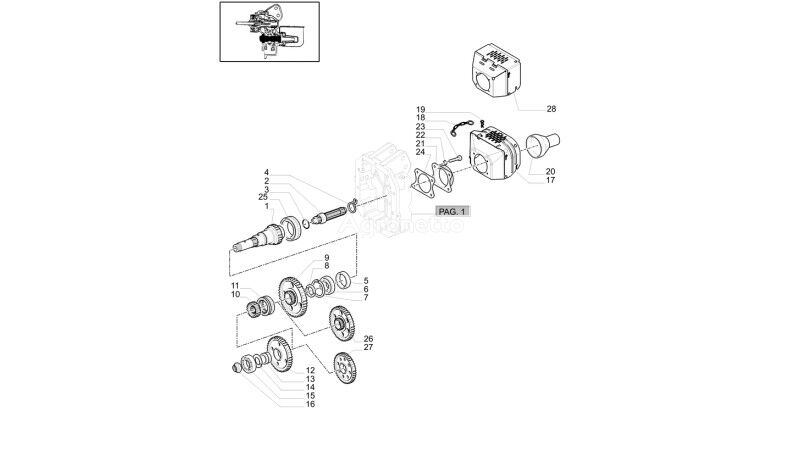 synchronizer ring for John Deere T6010 T6070  wheel tractor