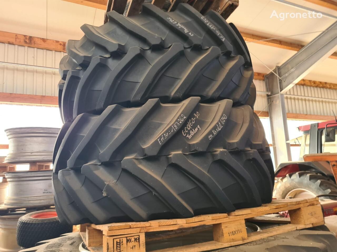 new 600/60R30 fix Steyr Absolut tractor tire