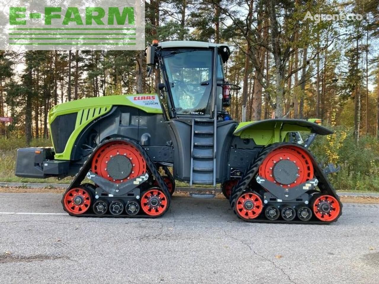 Claas xerion 5000 trac ts wheel tractor