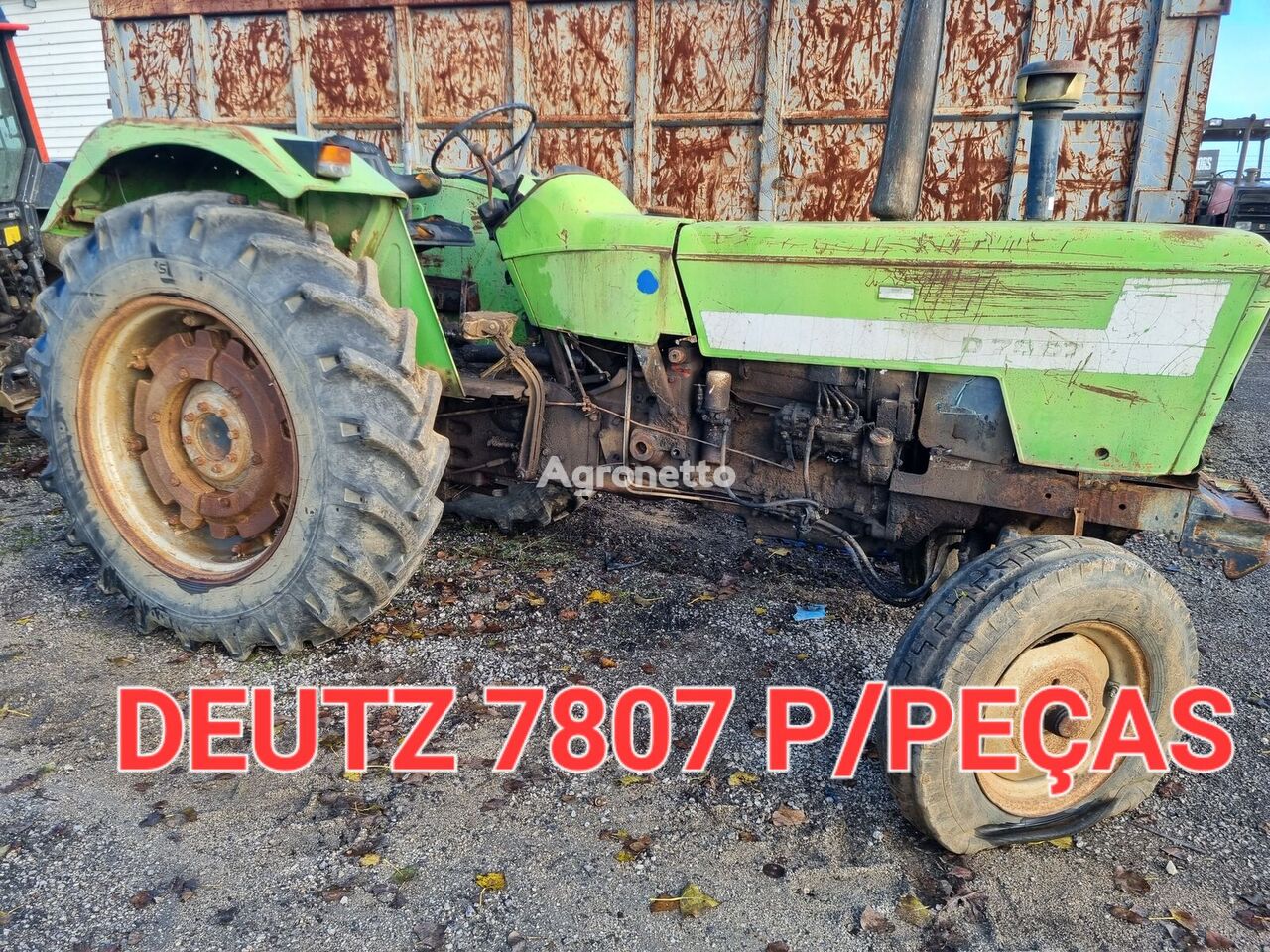 Deutz-Fahr 7807 wheel tractor for parts