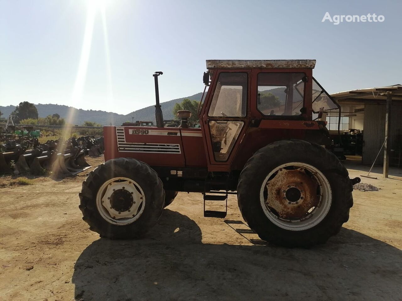 FIAT 115/90 wheel tractor