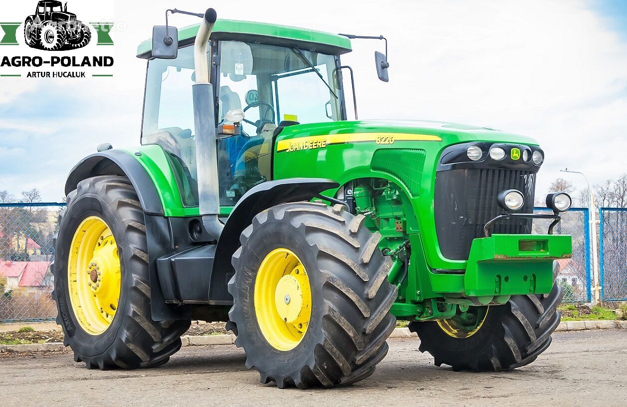 John Deere 8220 TLS – FABRYCZNIE NOWY SILNIK (4500 h) wheel tractor