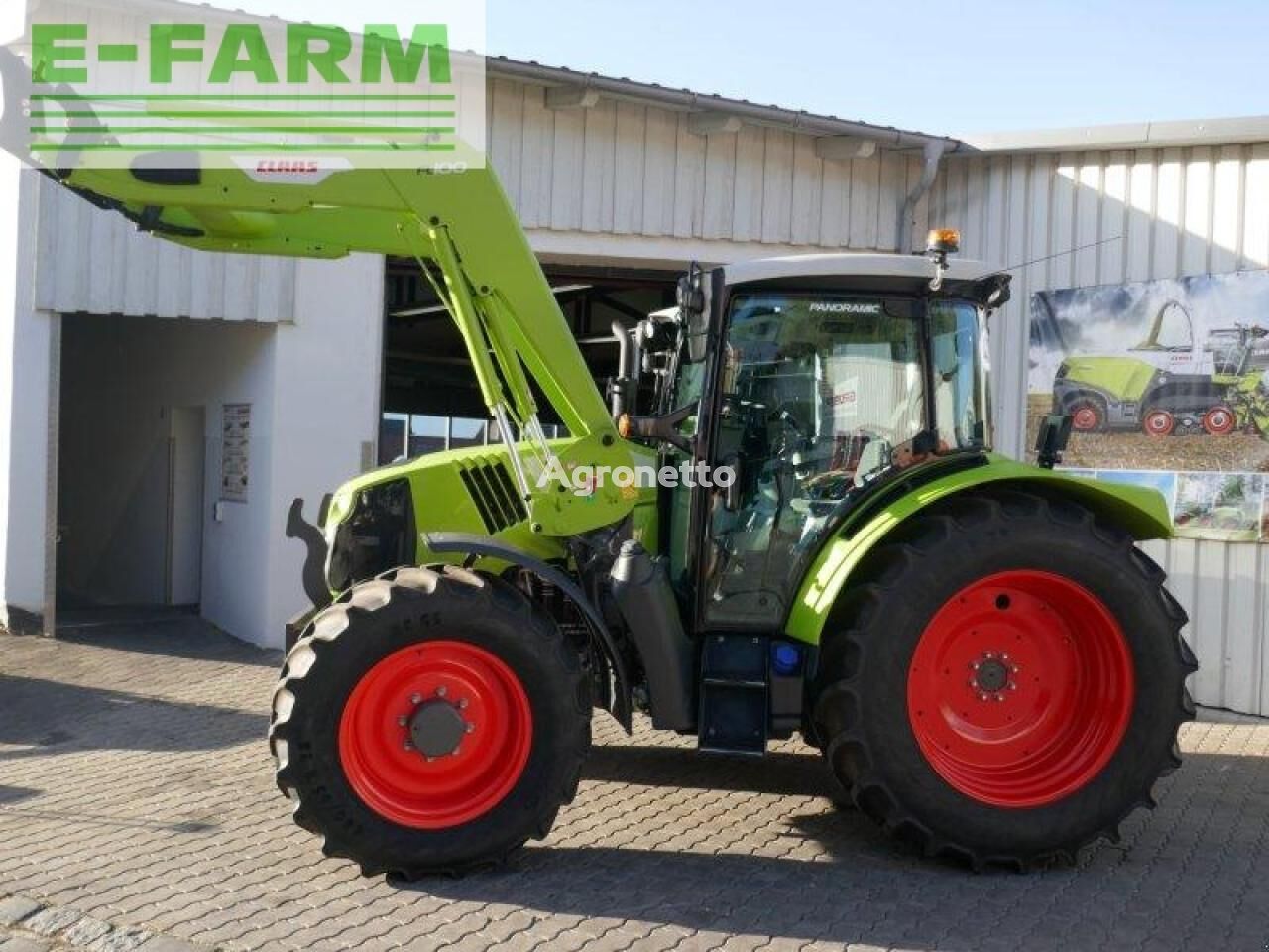 arion 420 panoramic wheel tractor